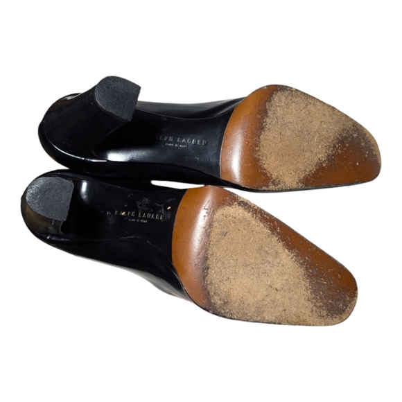 Vintage Ralph Lauren Patent Leather Heels - Picture 5 of 7